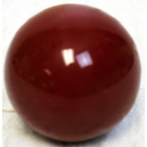 Parkside Replacement Croquet Ball - Smooth Solid Dark Red - 8.75" circumference - Picture 1 of 5